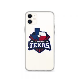 PCGTX Logo Clear iPhone Case