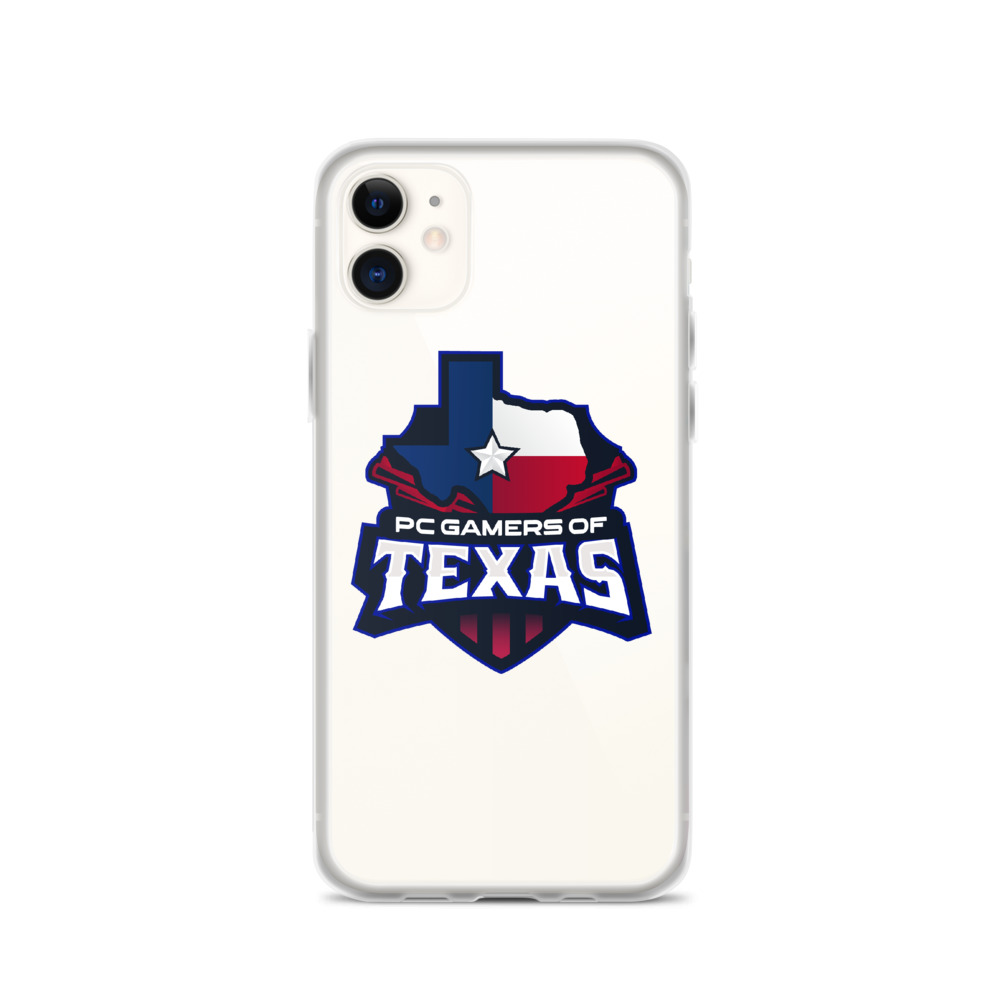 PCGTX Logo Clear iPhone Case