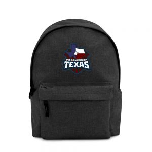 PCGTX Logo Embroidered Backpack