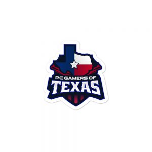 PCGTX Logo Bubble-free stickers